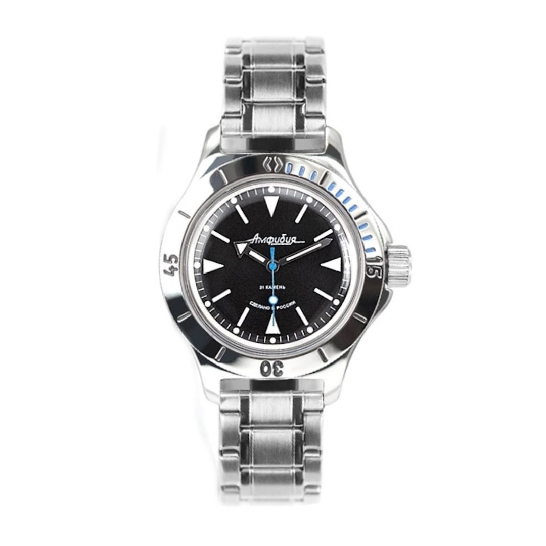 Vostok Amphibia Black Blue 120512 B