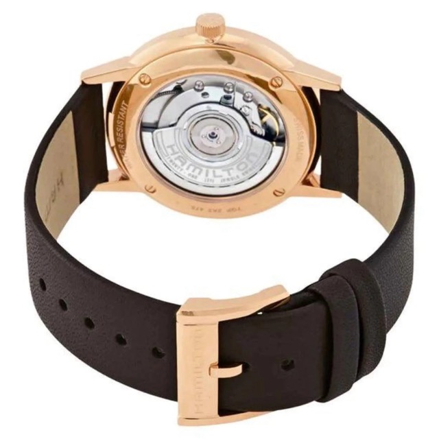 Hamilton Intra-Matic Automatico Marrom H38465501