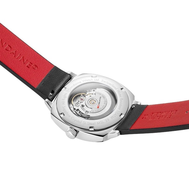 Mondaine Railway Cushion Automatico Swiss Made 39mm MSL.3961B.LBV