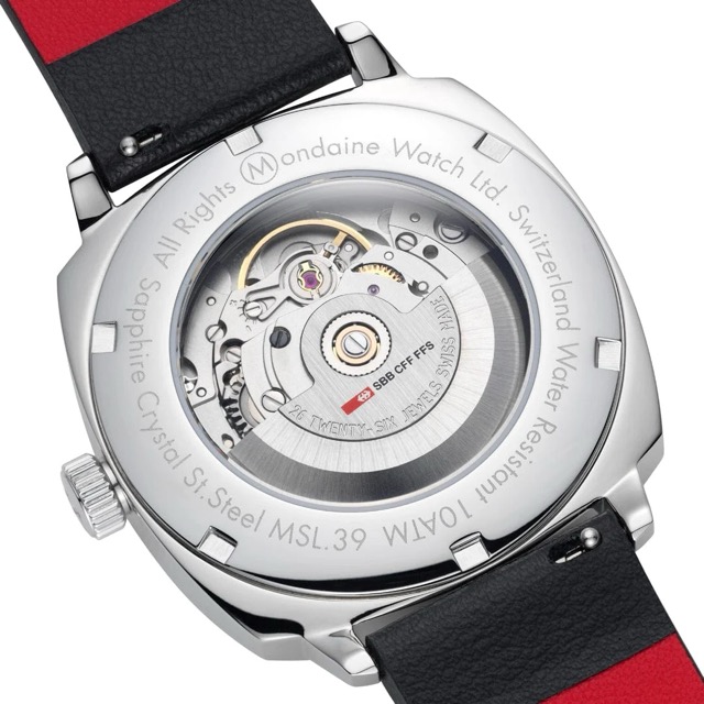 Mondaine Railway Cushion Automatico Swiss Made 39mm MSL.3961B.LBV
