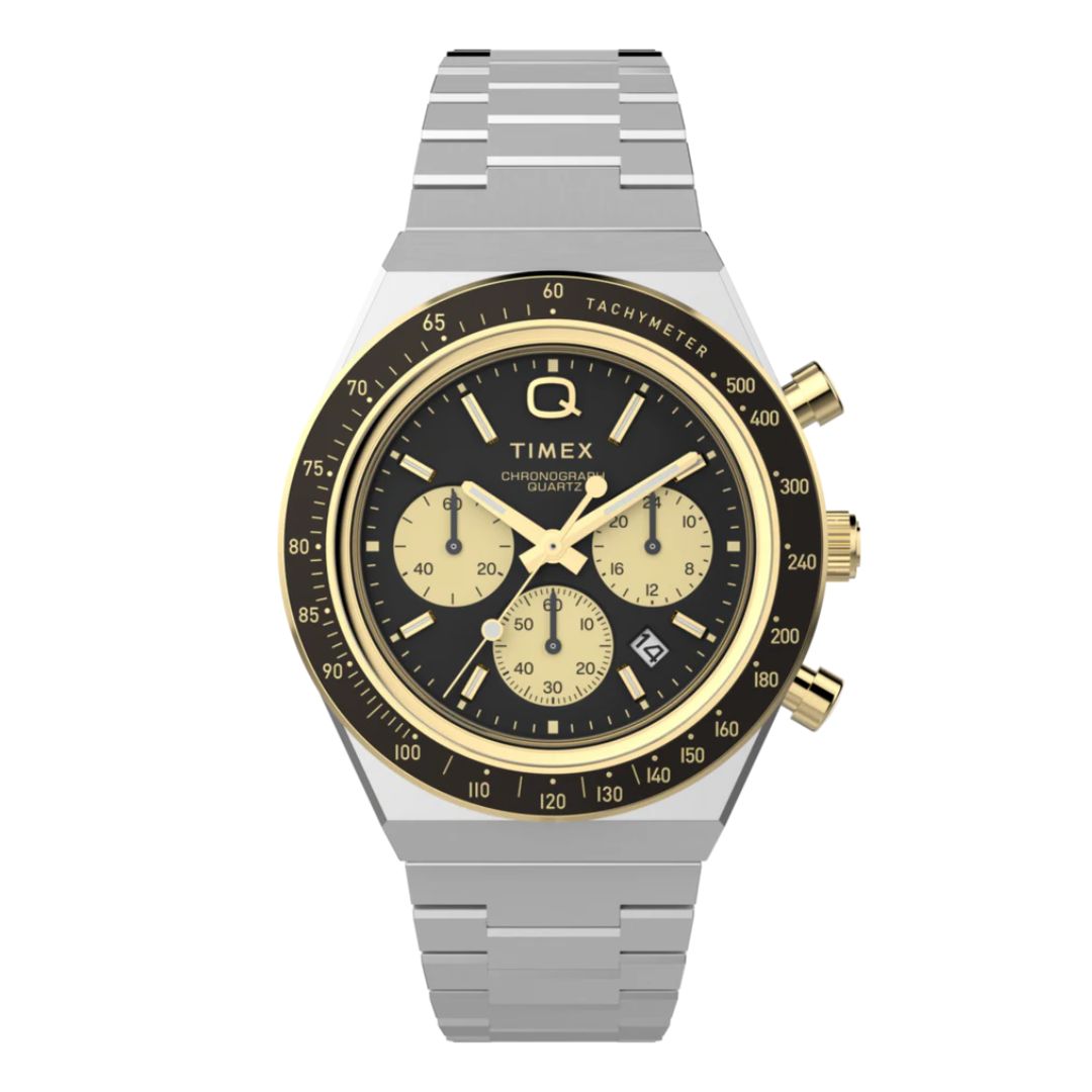 Timex Q Reissue Chronograph Dual Tone 40mm TW2W64200