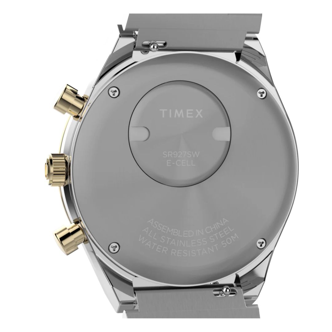Timex Q Reissue Chronograph Dual Tone 40mm TW2W64200