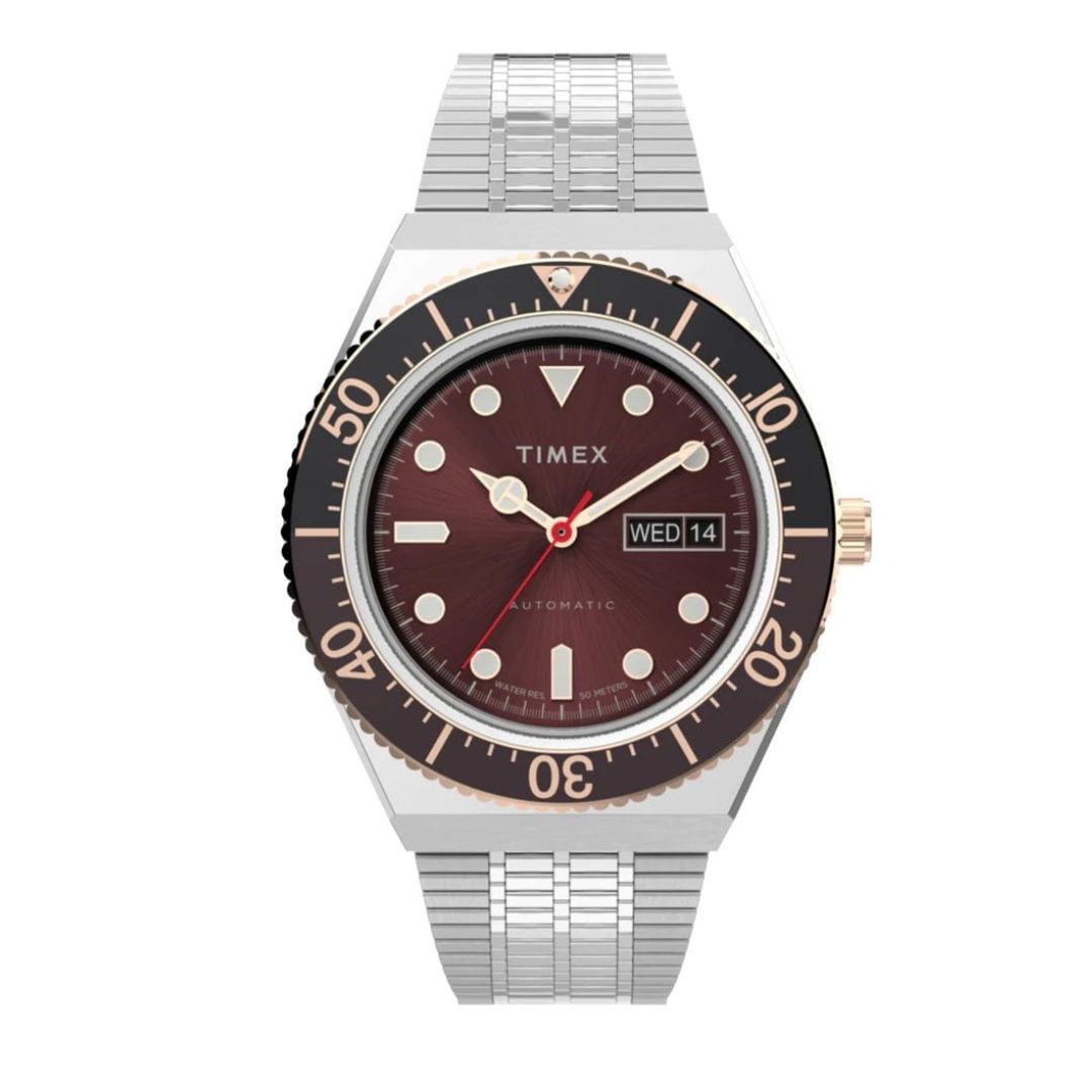 Timex Q Reissue M79 Automático Brown TW2U96900