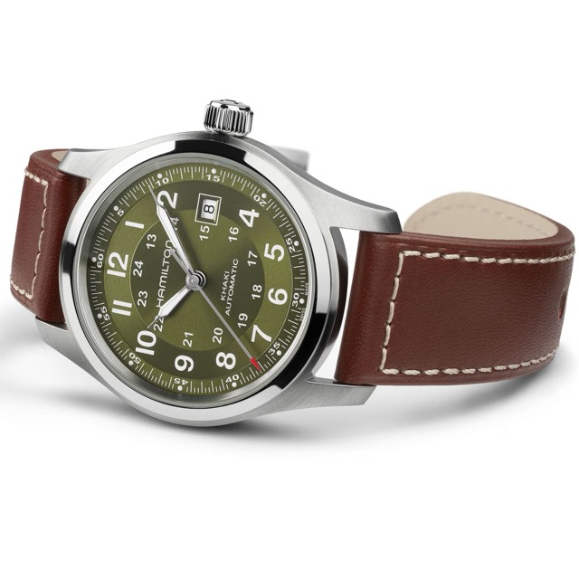 Hamilton Khaki Field Series Verde 38mm H70455560