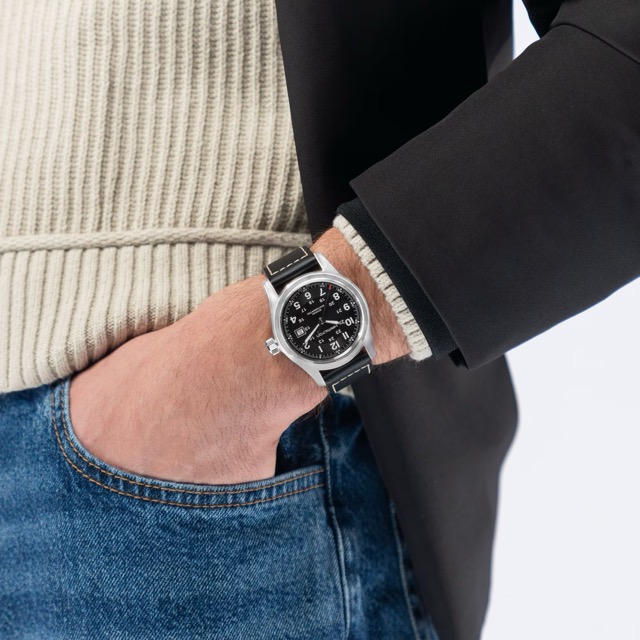 Hamilton Khaki Field Series Preto 42mm H70605733