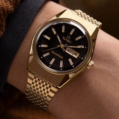 Timex Q Reissue Falcon Eye Dourado TW2W62500