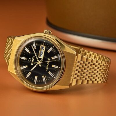 Timex Q Reissue Falcon Eye Dourado TW2W62500