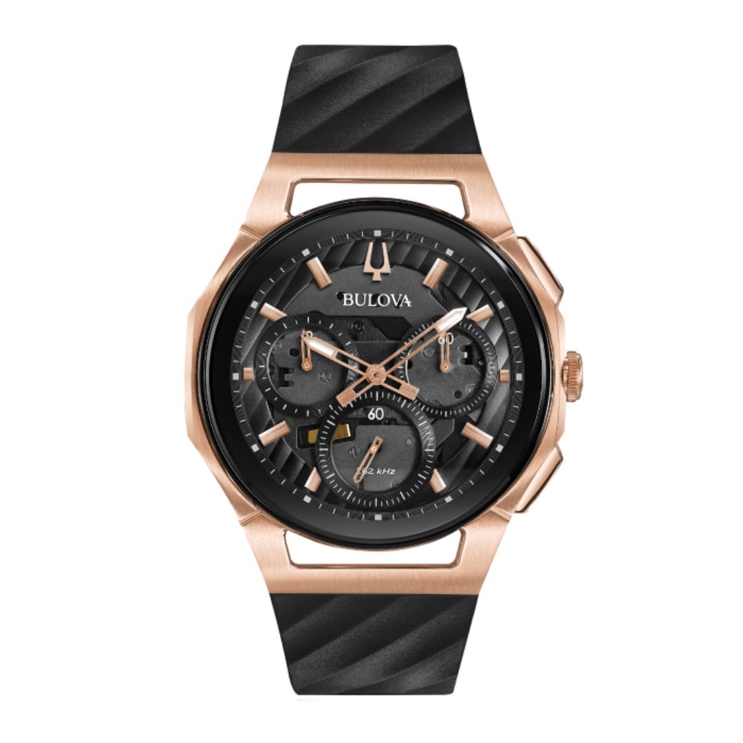 Bulova Precisionist CURV Chronograph Rose 98A185