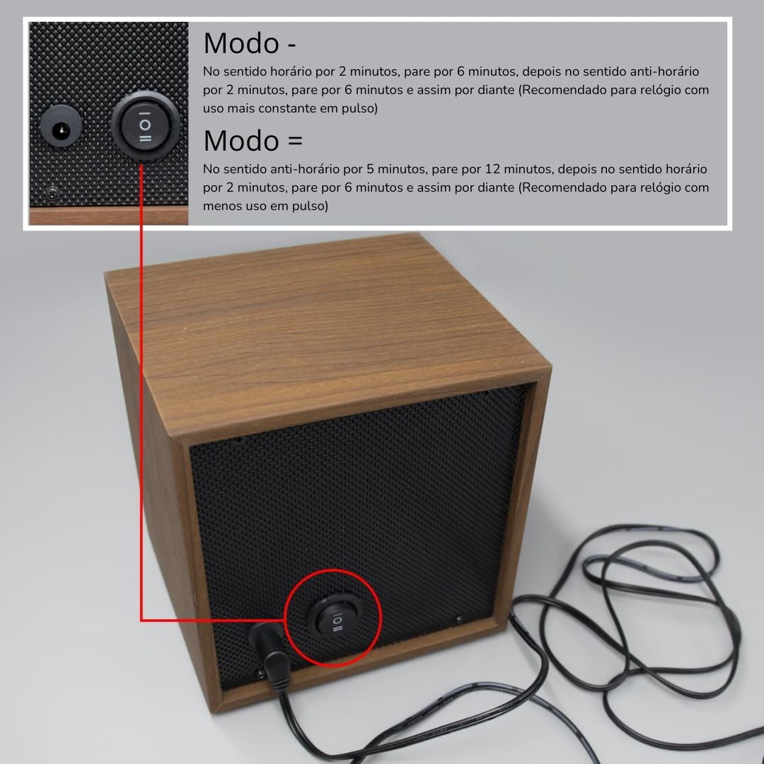 Watch Winder Expositor Rotativo Para Relógios