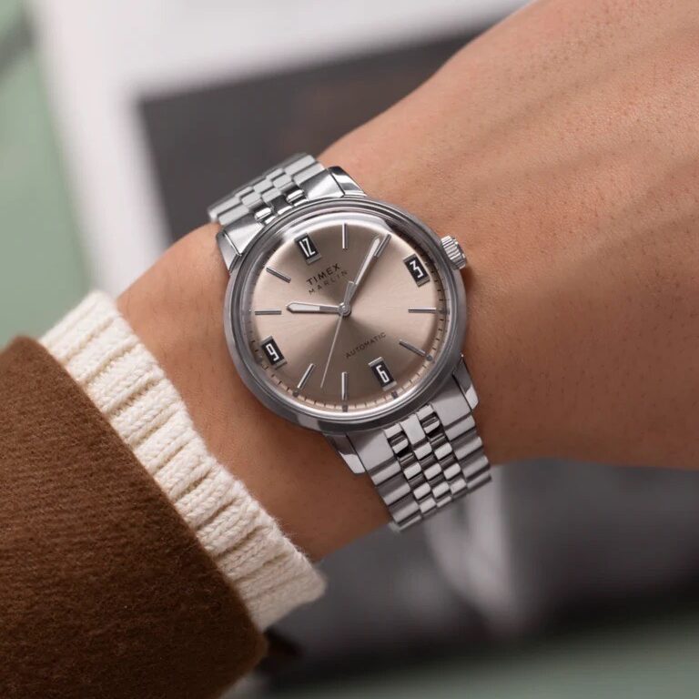 Timex Marlin Soul Champanhe Automatico TW2W59200