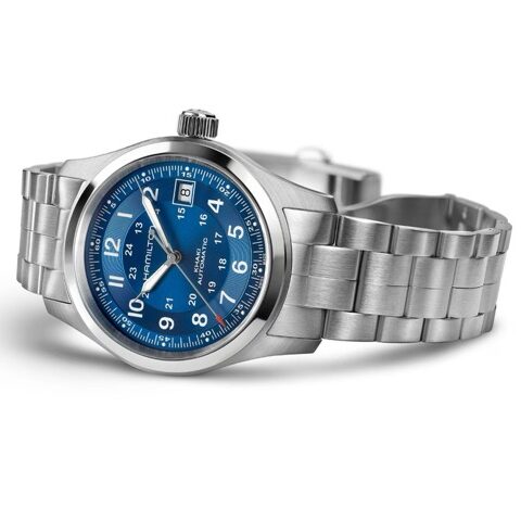Hamilton Khaki Field Series Azul 38mm H70455140