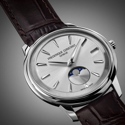 Frederique Constant Classics Moneta Moonphase Silver FC-206S3S6