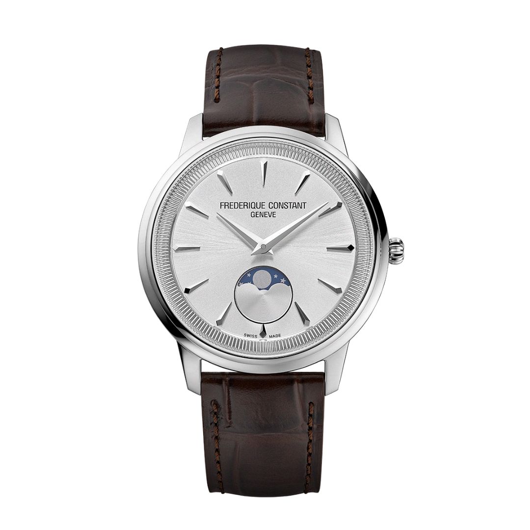 Frederique Constant Classics Moneta Moonphase Silver FC-206S3S6