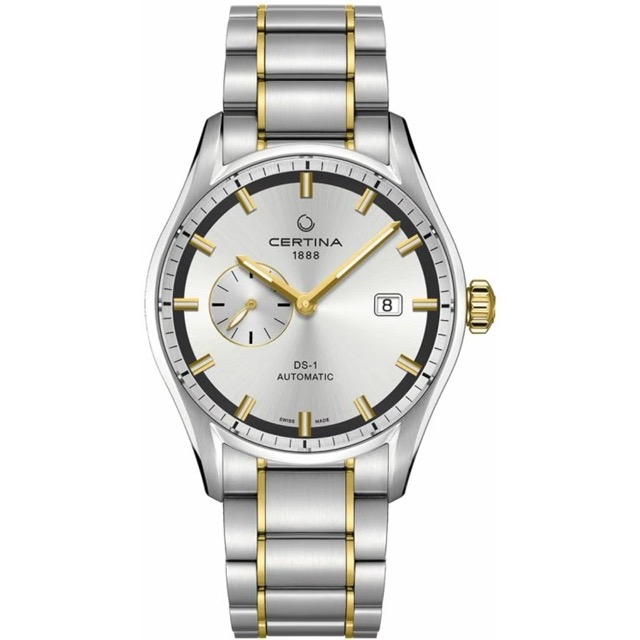 Certina DS-1 Automático Prata e Dourado C006.428.22.031.00