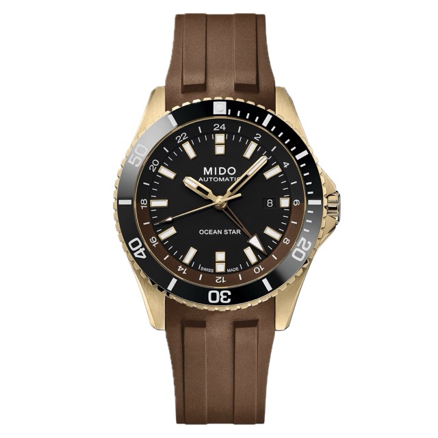 Mido Ocean Star GMT Dourado Automatico M026.629.37.291.00