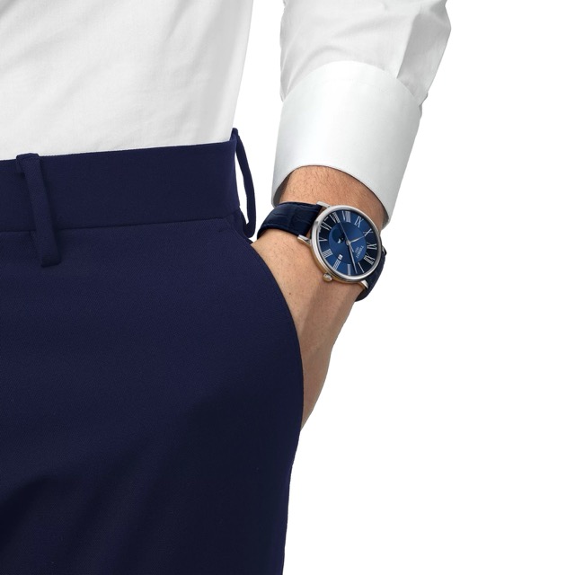 Tissot Carson Premium 40 Moonphase Azul T122.423.16.043.00