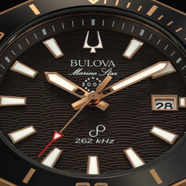 Bulova Marine Star HPQ Precisionist Marrom 98B421