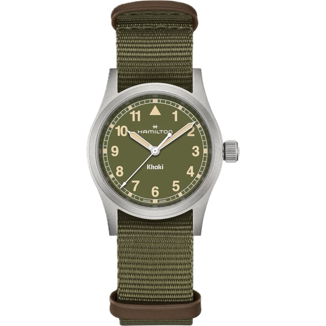 Hamilton Khaki Field Quartz 33mm Green H69301960