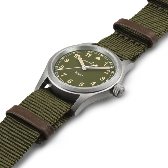 Hamilton Khaki Field Quartz 33mm Green H69301960