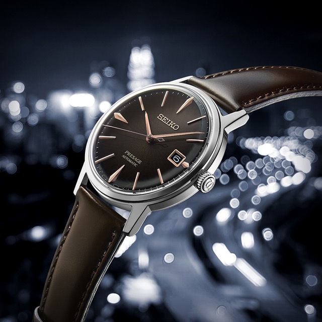Seiko Pressage Cocktail The Irish Coffee SRPJ17