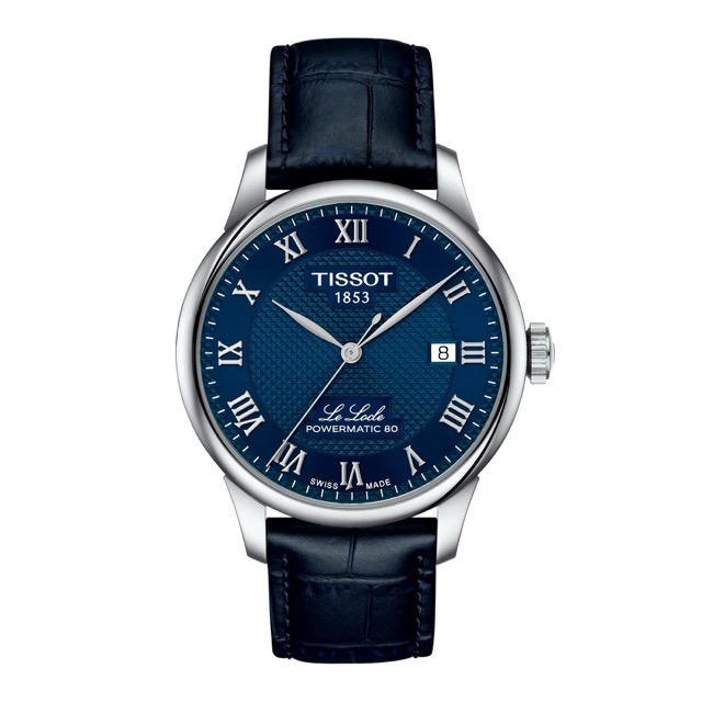 Tissot Le Locle Tributo Azul Couro T006.407.16.043.00
