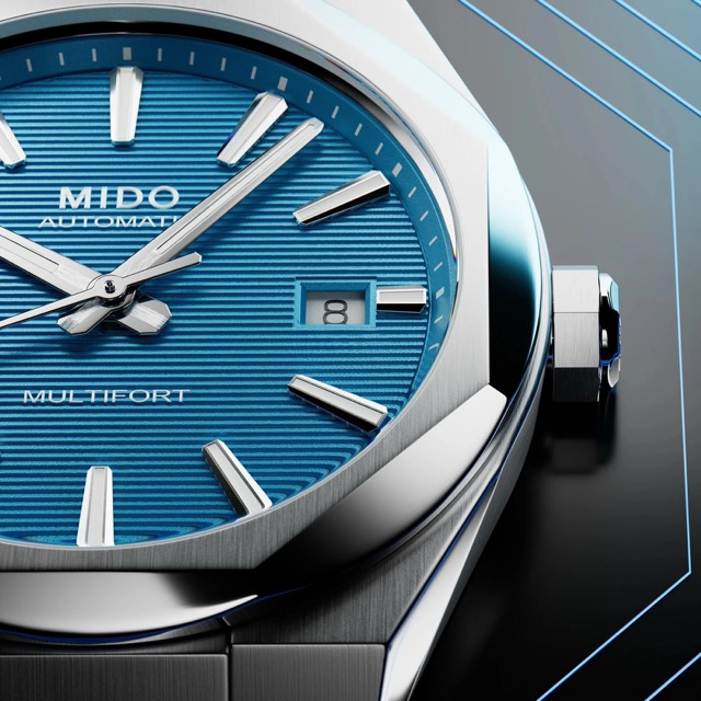 Mido Multifort 8 One Crown Automatico Azul M055.507.11.041.00