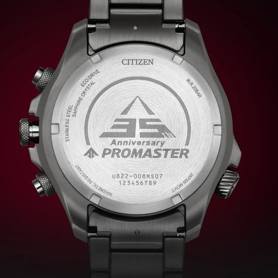Citizen Promaster Land Eco-Drive 35th Anniversary JV1008-63E - Imagem 8