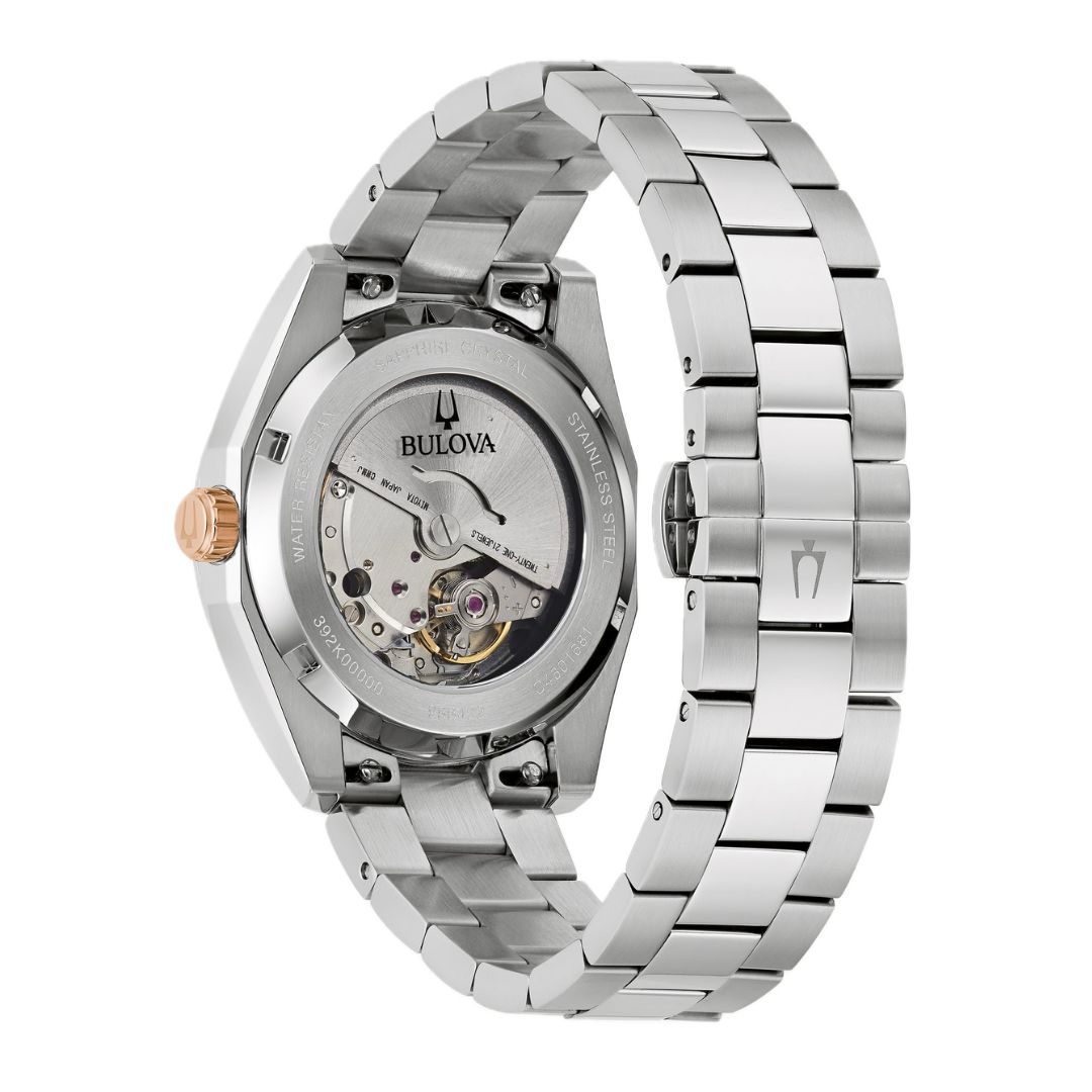 Bulova Surveyor Automatico Burgundy 98B422