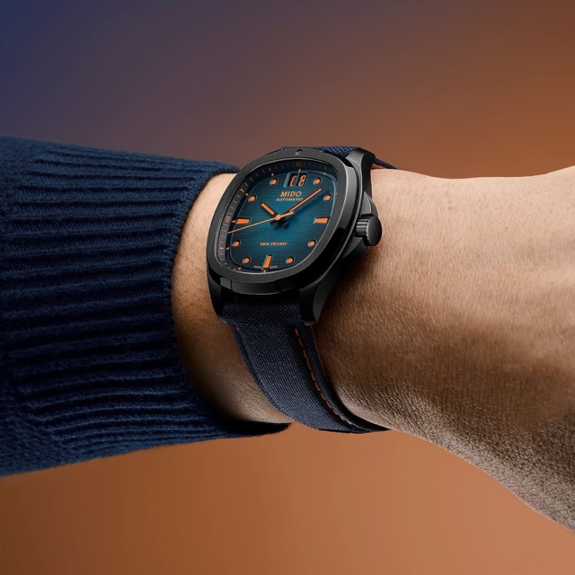 Mido Multifort Tv Big Date Azul Automatico M049.526.37.041.00