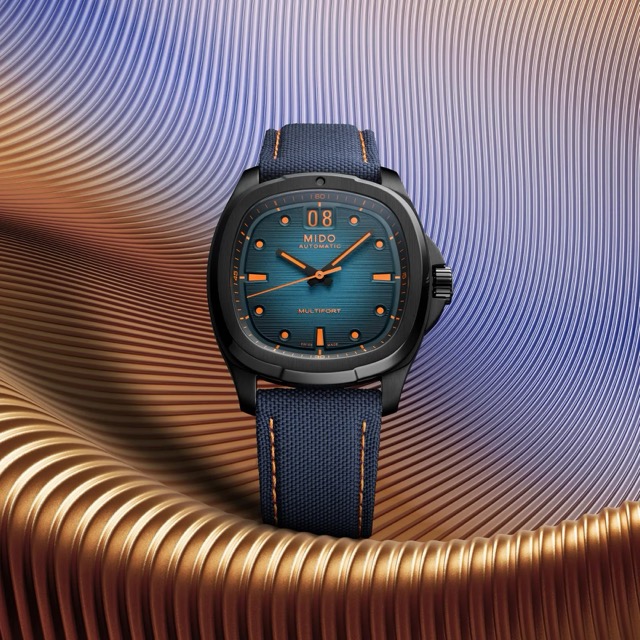 Mido Multifort Tv Big Date Azul Automatico M049.526.37.041.00
