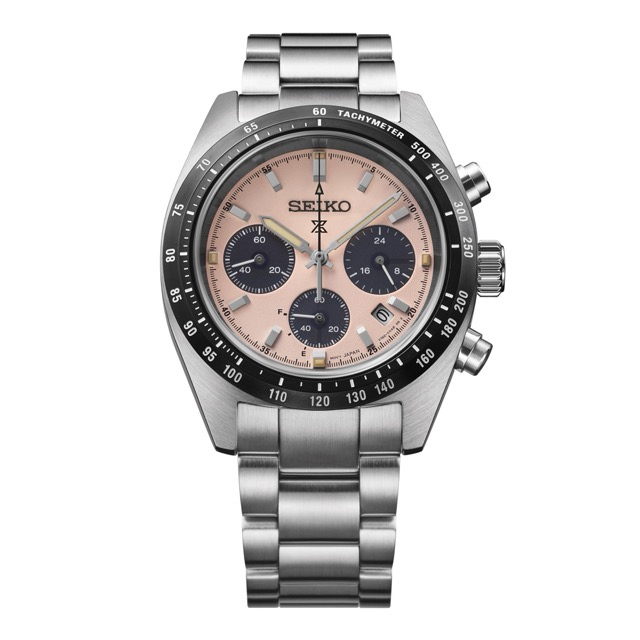 Seiko Prospex Speedtimer 1969 Pink Salmon SSC963