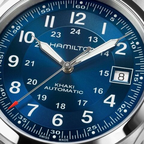 Hamilton Khaki Field Series Azul 38mm H70455540