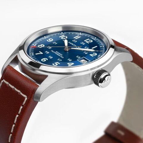 Hamilton Khaki Field Series Azul 38mm H70455540