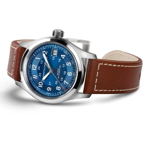 Hamilton Khaki Field Series Azul 38mm H70455540