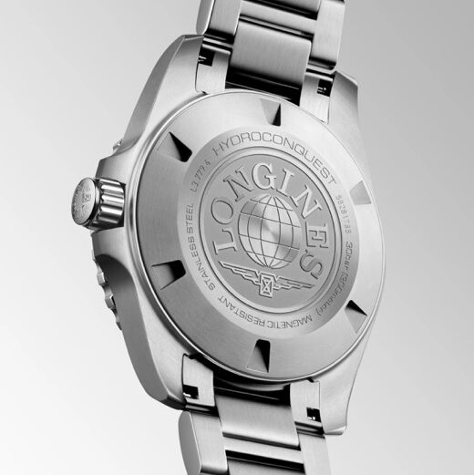 Longines HydroConquest Azul Frosted 39mm Ceramic L3.779.4.98.6