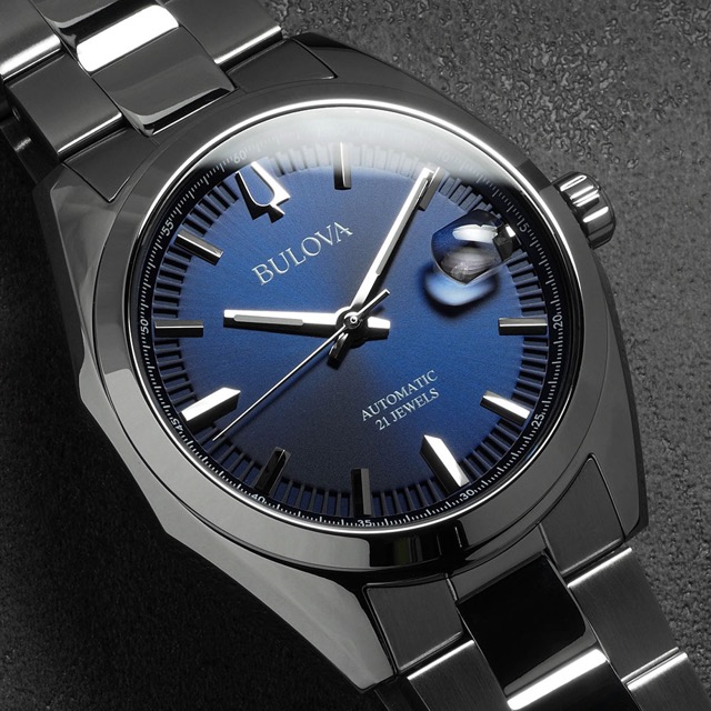 Bulova Surveyor Automatico Azul 96B436