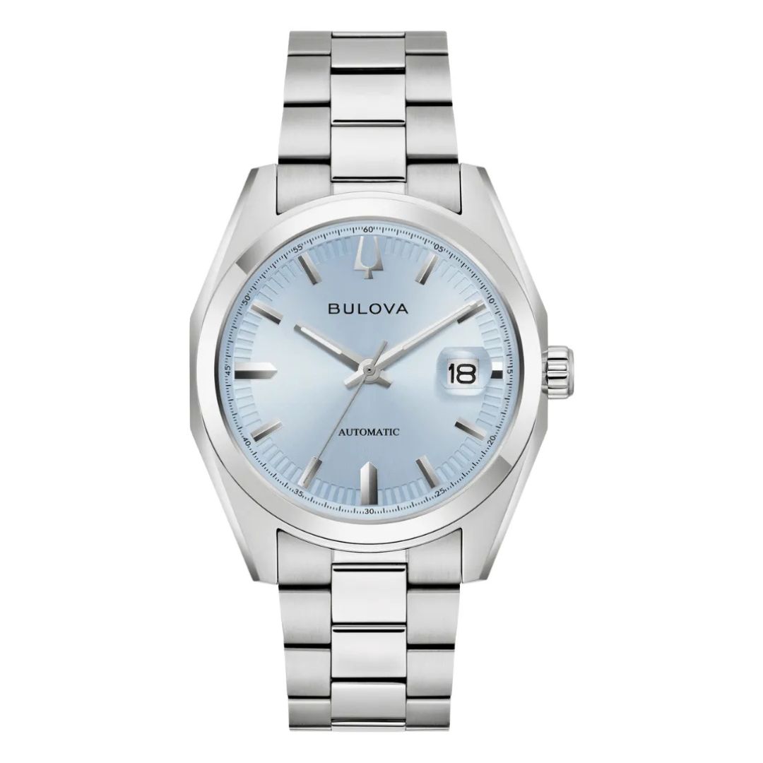 Bulova Surveyor Automatico Light Blue 96B469