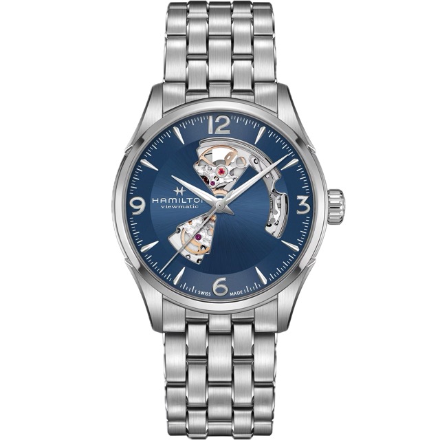 Hamilton Jazzmaster Open Heart Automatico 42mm Azul H32705141
