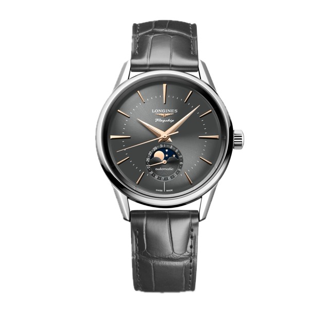 Longines Flagship Heritage 38mm Moonphase L4.815.4.52.2