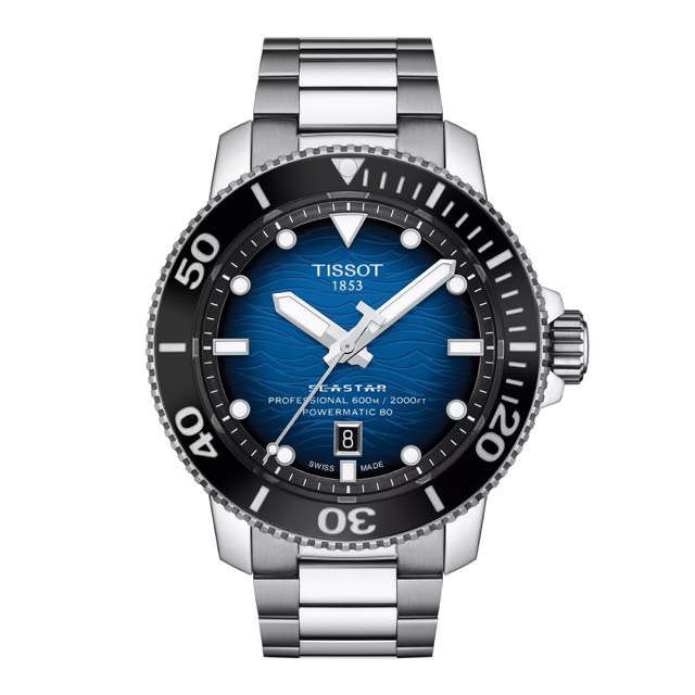 Tissot Seastar 2000 Professional Automatico 46mm Azul T120.607.11.041.01