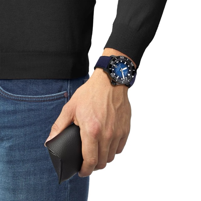 Tissot Seastar 2000 Professional Automatico 46mm Azul T120.607.37.041.00