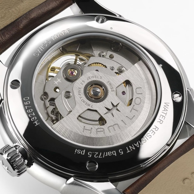 Hamilton Jazzmaster Open Heart Automatico 40mm Preto H32675581