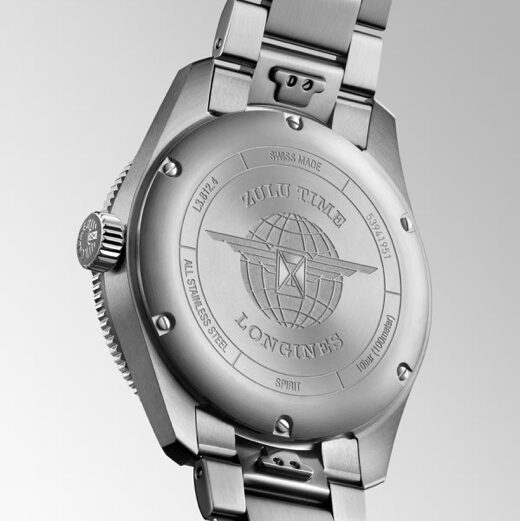 Longines Spirit Zulu Time Automático GMT Preto 42mm L3.812.4.53.6