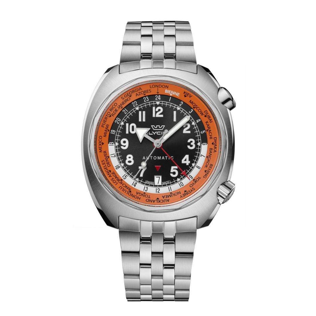 Glycine Airman SST GMT Concorde Orange GL0309