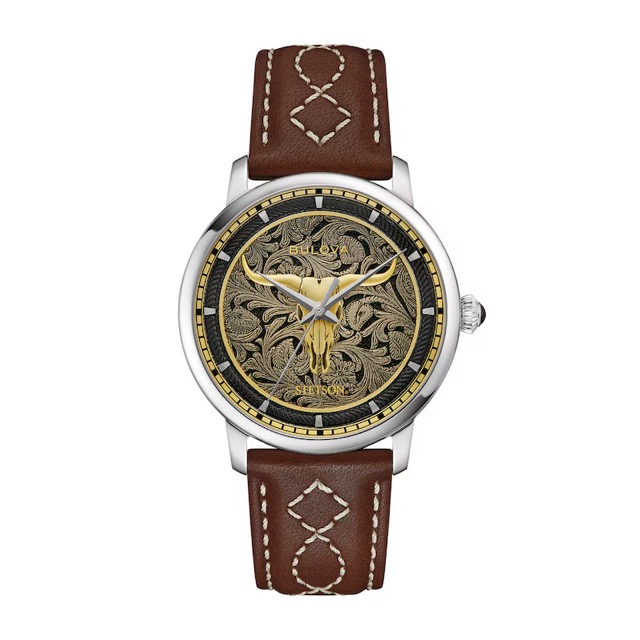Bulova x Stetson Longhorn Automatico 96A334