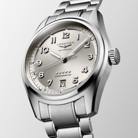 Longines Spirit Automático Champagne 37mm L3.410.4.63.6