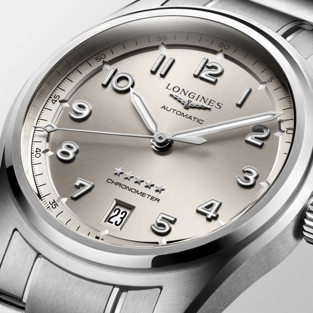 Longines Spirit Automático Champagne 37mm L3.410.4.63.6