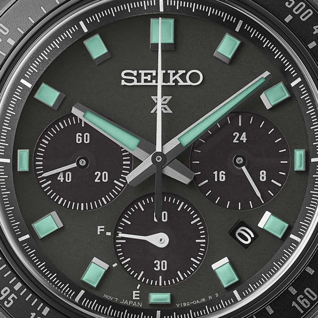 Seiko Prospex Speedtimer The Black Series Night Vision SSC923