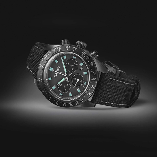 Seiko Prospex Speedtimer The Black Series Night Vision SSC923
