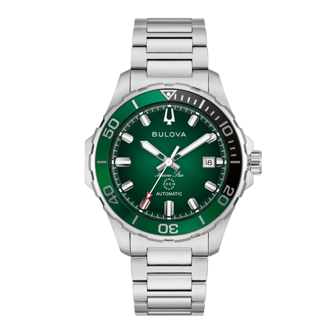 Bulova Marine Star Automatico Verde 98B471